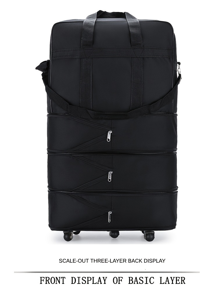 Expendable Extra Large Duffle Bag Foldable Luggage Suitcase Temu