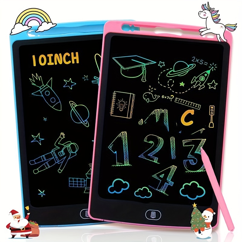Pizarra Infantil Magica Tablet Dibujo Lcd 10 Pulgadas Niños Azul