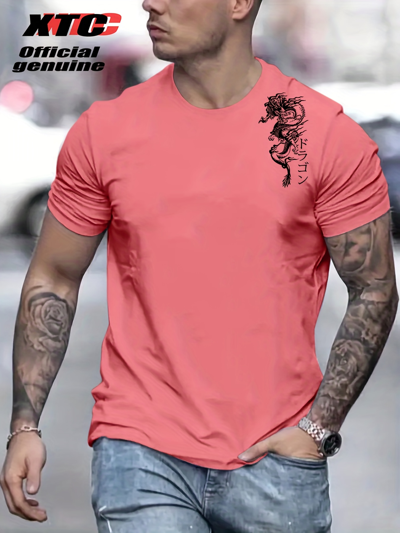 Legendary Ltd. Dragon T Shirts | Men Graphic Tees - Tattoo T Shirts | Tattoo Apparel M / Black with White Print