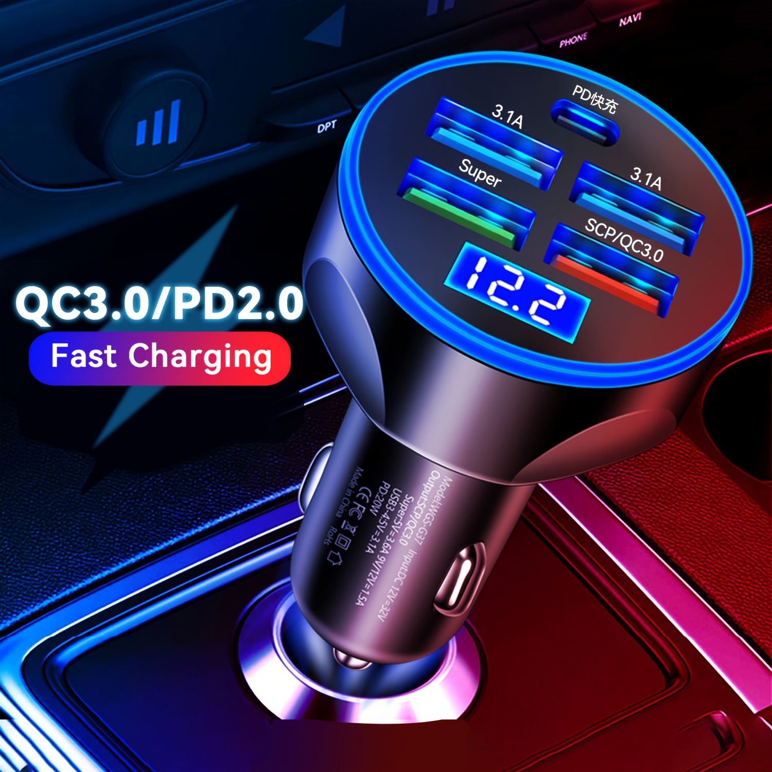 Car Charger Fast Charge - Temu Philippines