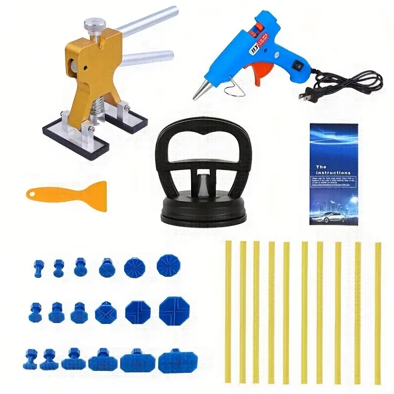 Auto Dent Puller Kit Adjustable Golden Dent Remover Tools - Temu
