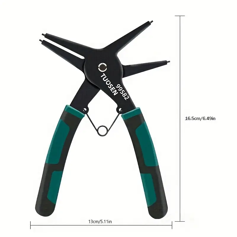 Shaft Snap Ring Pliers Two in one Snap Ring Pliers Double - Temu