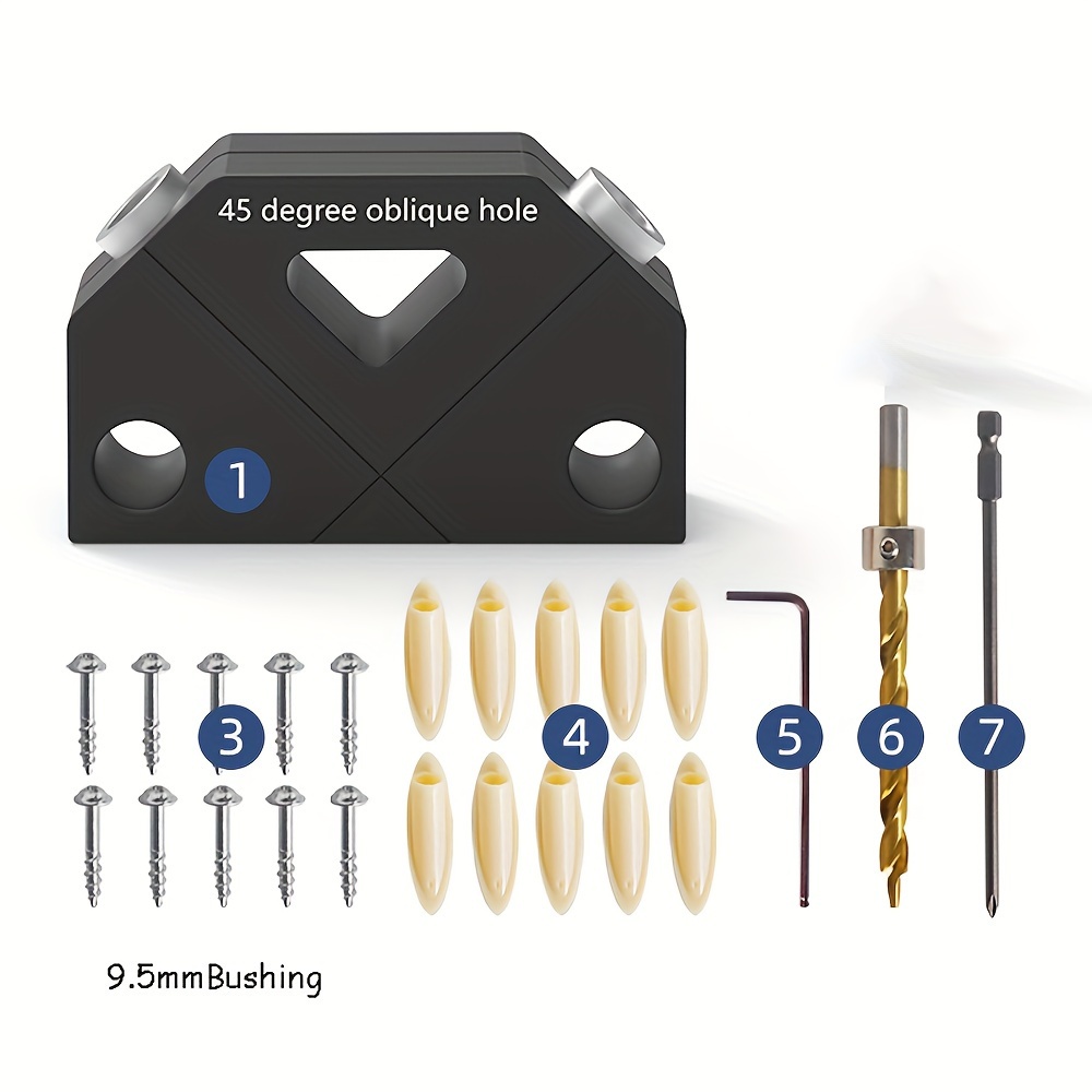 Oblique deals hole drill