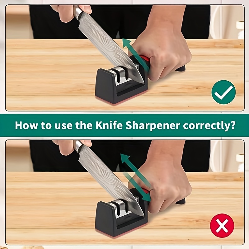 How to use Knife Sharpener correctly? 