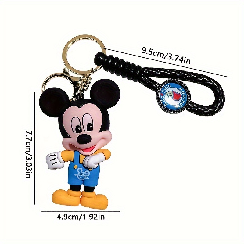 Cartoon Cute 3D Mickey Minnie Doll Key Chain with Wrist Strap Key Ring Car  Bag Widget Accessories Pendant Lovely Girl Gift Keychain - China Keychain  and Key Chain price