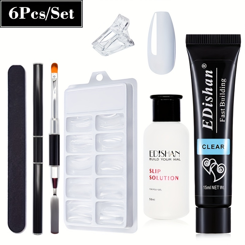 Nail Extension Gel Kit Quick Builder Gel Nail Forms