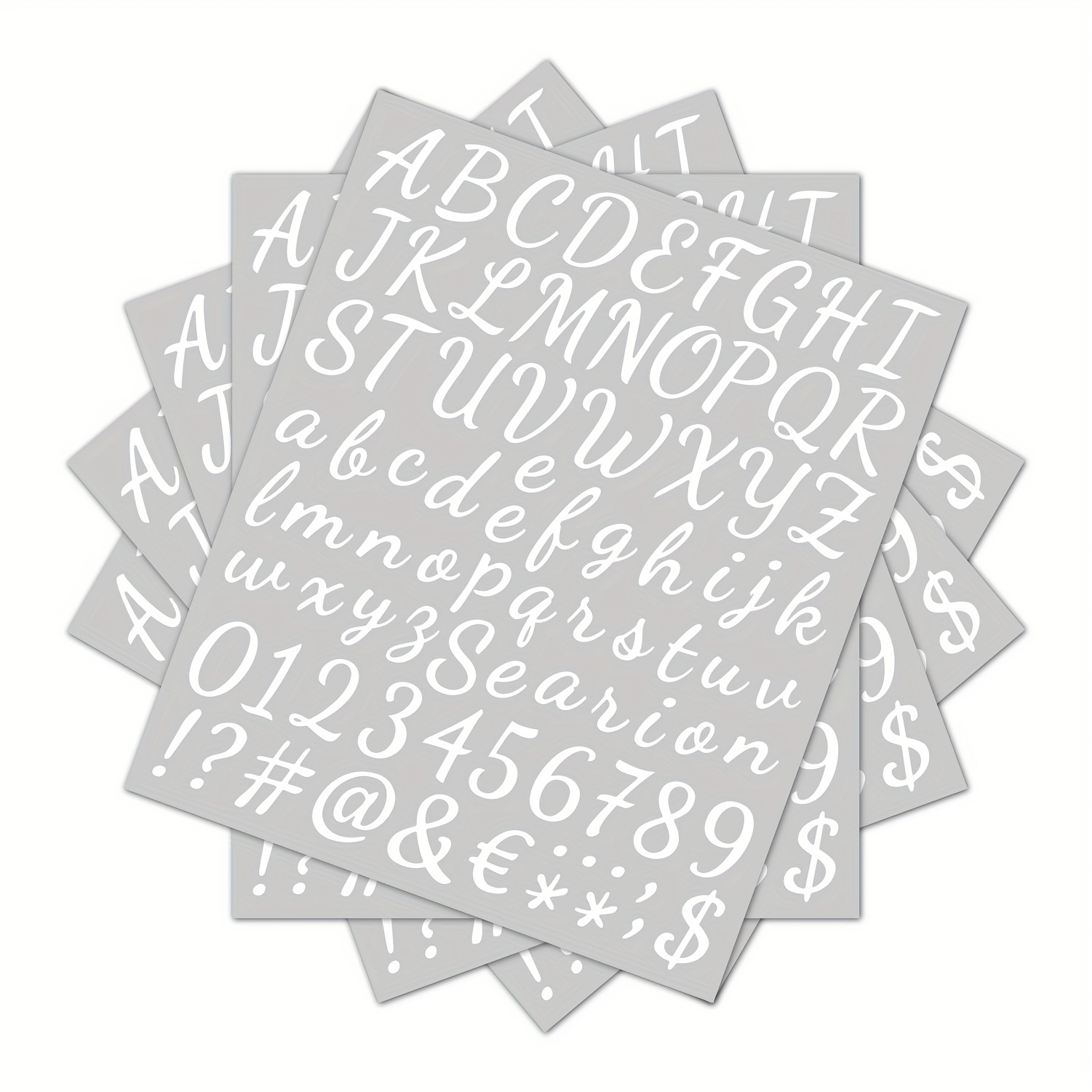 8 Self adhesive Letters Large Alphabet Stickers Adhesive - Temu