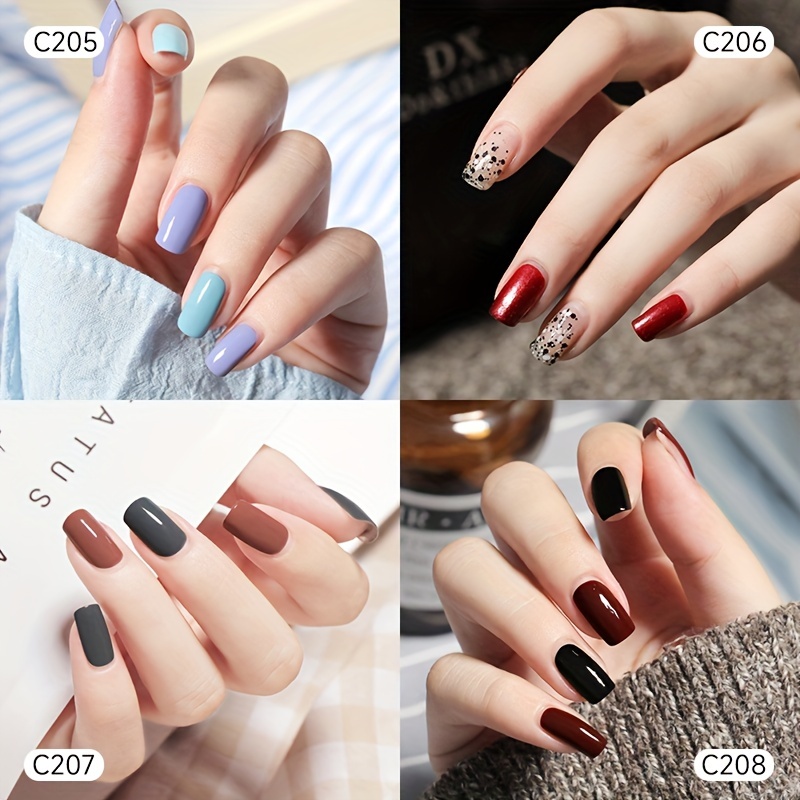 Buy Snazzy Nails Stylish Light Dark Mixed Color Combination Classic to ALL  SEASON Spring Collection Nail Polish Fantastic Color 36 Pies Multicolor  [Pack of 36], Online at Low Prices in India - Amazon.in