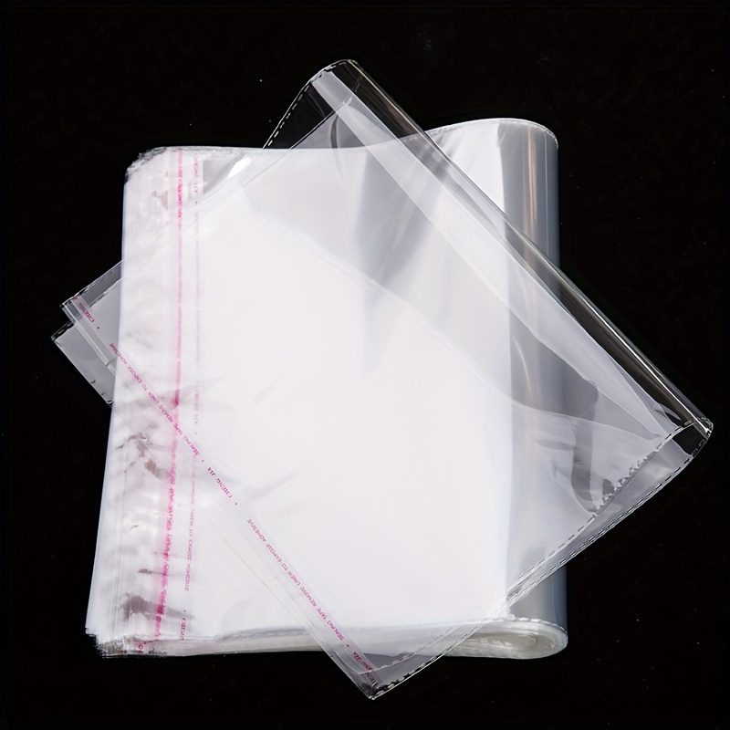 100 Uds. (9x12 Pulgadas) Bolsas Plástico Transparente - Temu