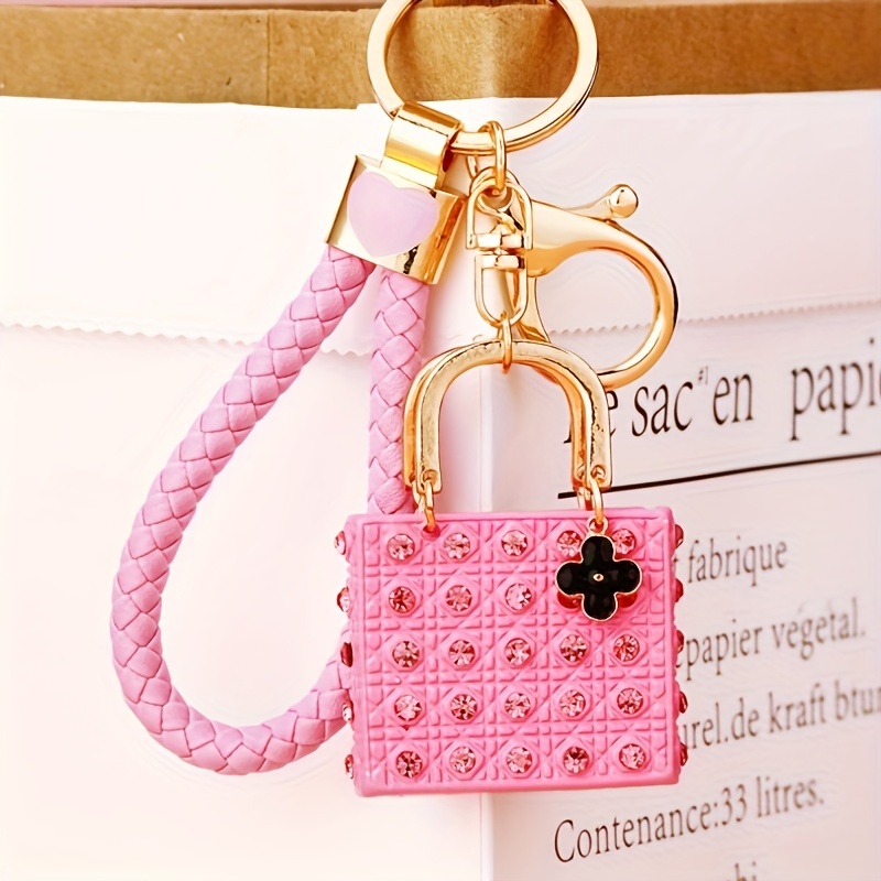 KESYOO 2pcs letter keychain keyring accessories for car for women car  keychain for women novelty car gifts for women crystal keychain backpack  car pendant student Resin bagged bag pendant at  Women's