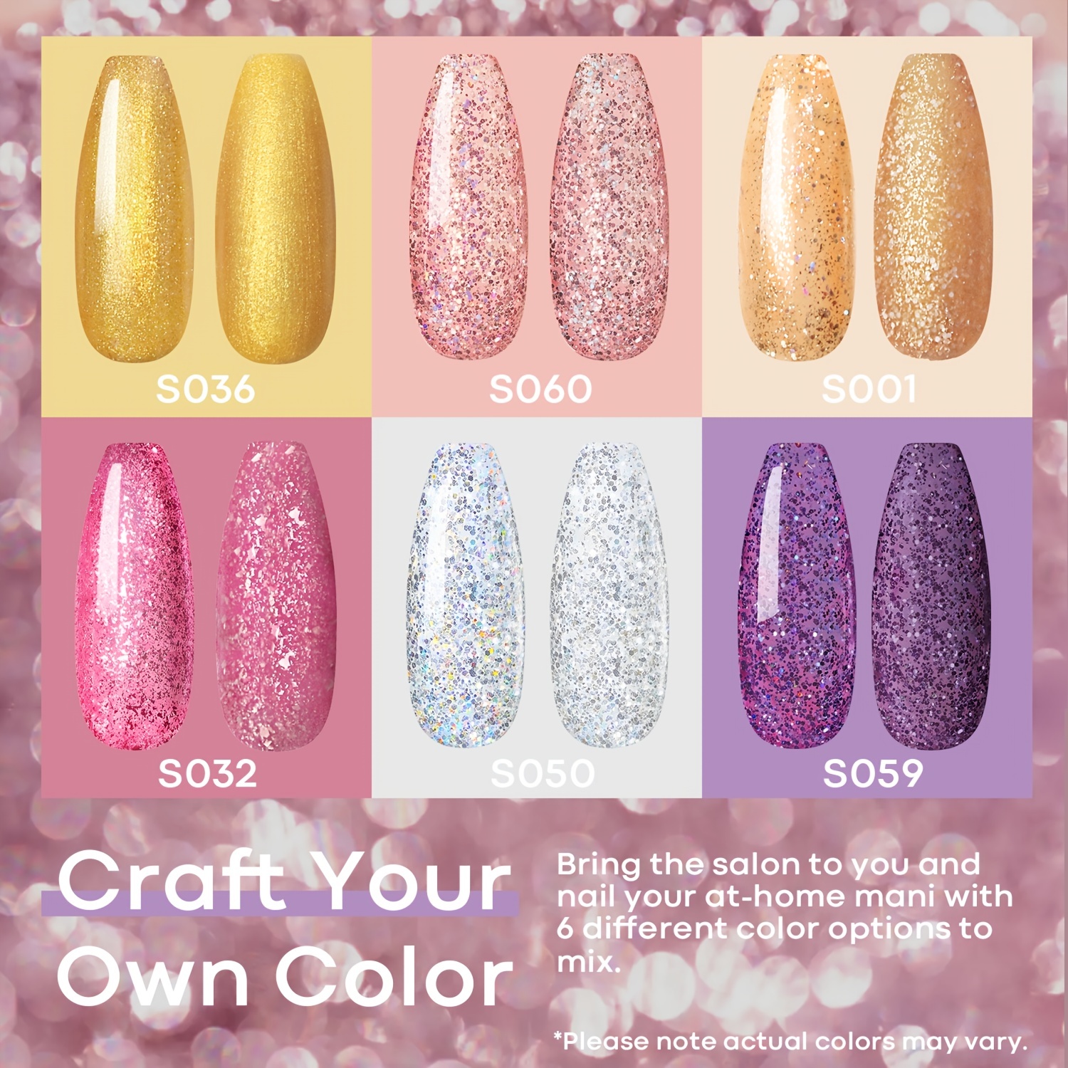 Mix Macaroon Colors Nail Sequins For Craft Glittering Star - Temu