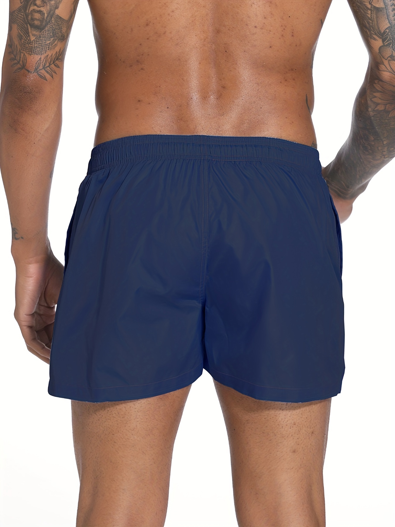 Men's Quick Drying Hawaiian Board Shorts, Casual Swim Trunks