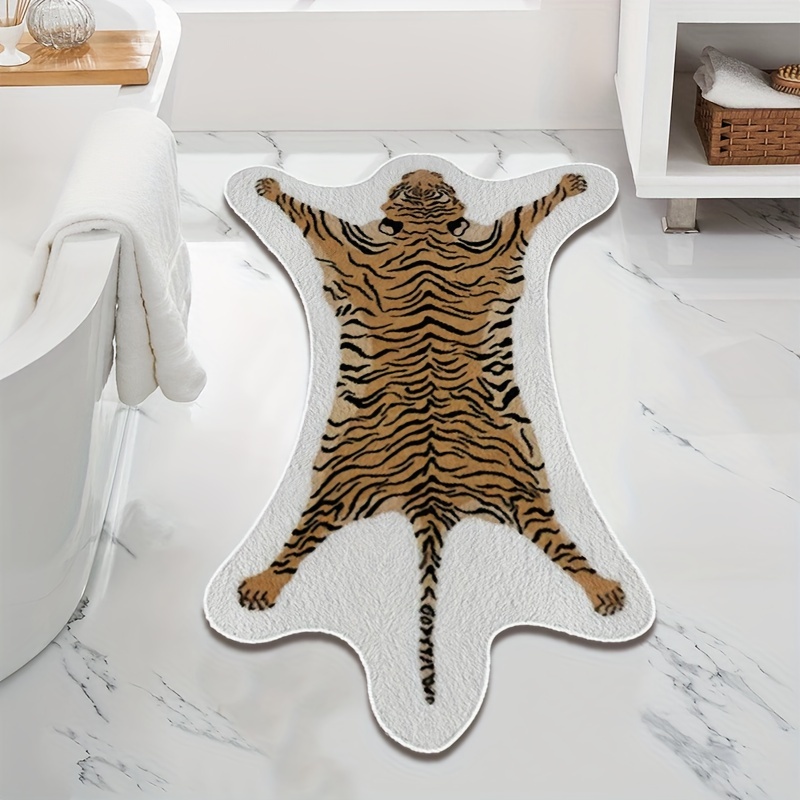 Kaufe Badezimmer saugfähige rutschfeste Matte Türmatte Toilette Boden  Dusche Zimmer Badewanne Teppich Küchenteppich