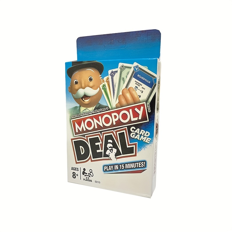 Jeu De Cartes Monopoly Deal (version française) : : Jouets