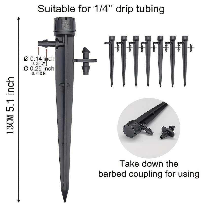 Adjustable Dropper Sprinkler Horticultural Irrigation Connection