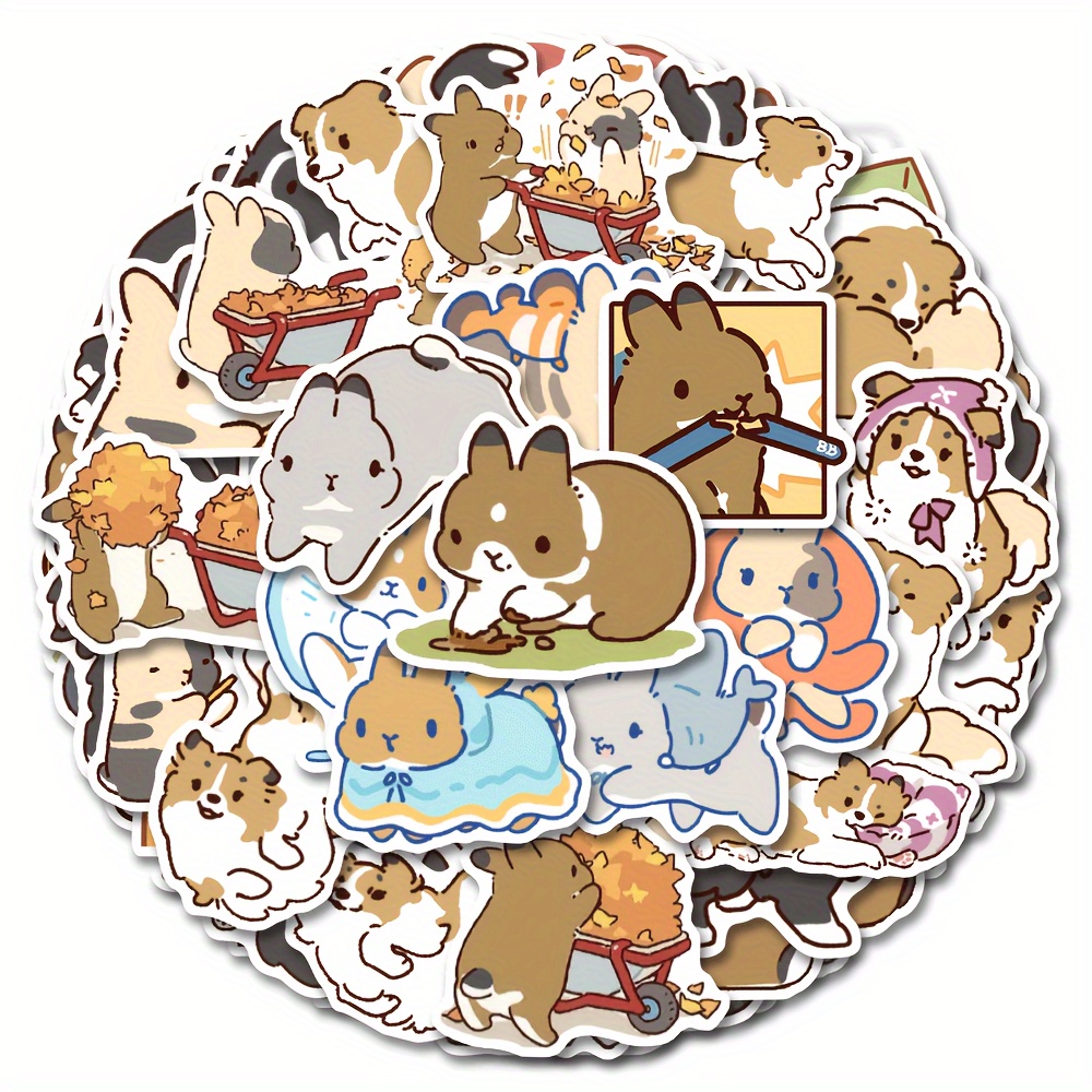 Cute Cat Stickers Funny Cute Kawaii Stickers For Adults - Temu