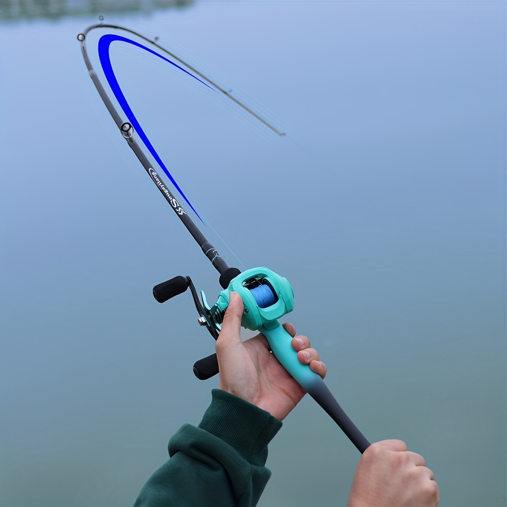 Sougayilang Fishing Rod Reel Tackle Set Portable 4 sections - Temu