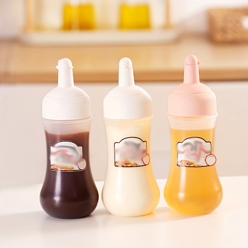 Oil Bottle Condiment Squeeze Bottles Mini Squeeze Bottle - Temu