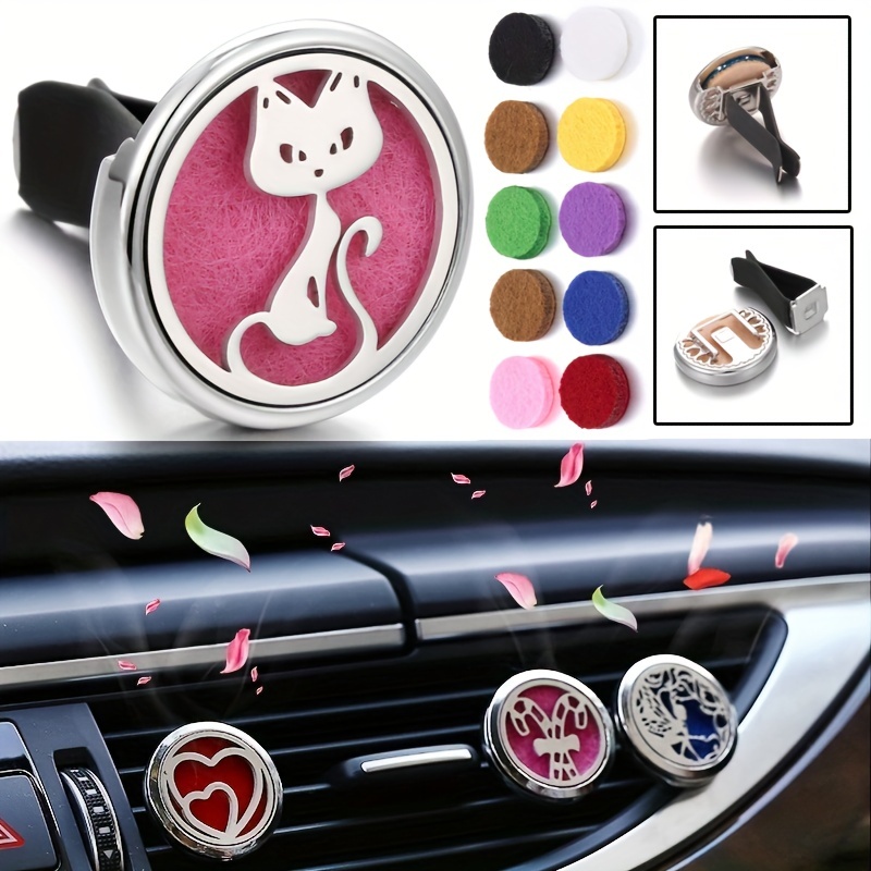 Cat Design Car Aromatherapy Diffuser Clip Car Air Freshener - Temu