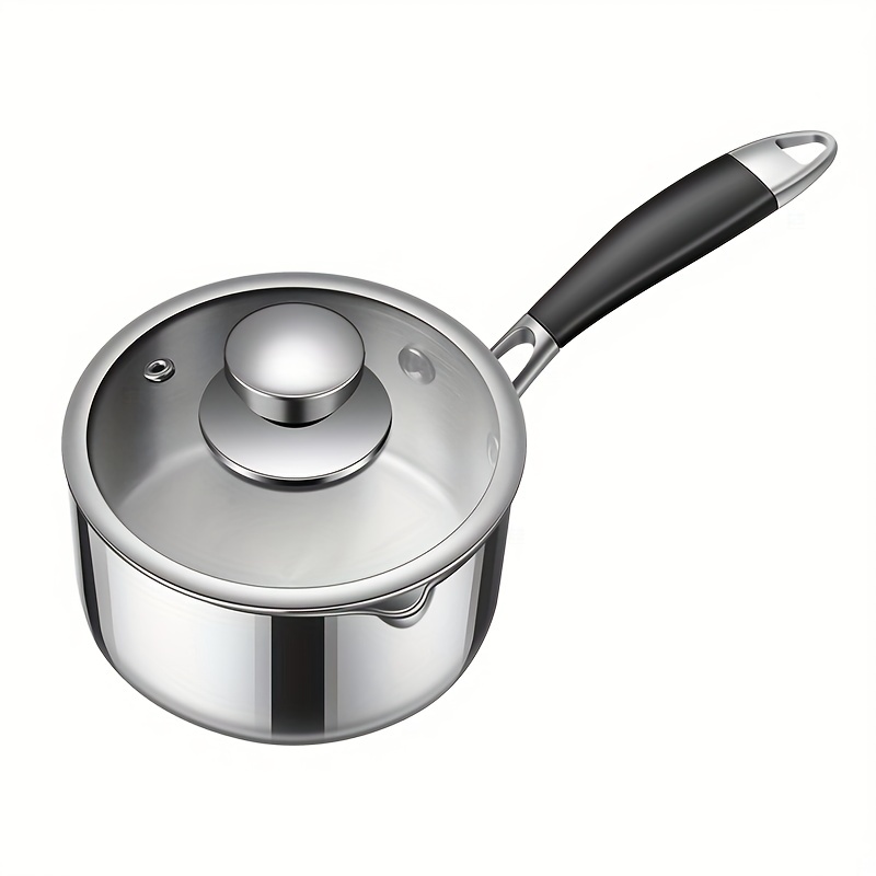 Stainless Steel Saucepan Milk Pot Cooking Pot Small Pan for Milk