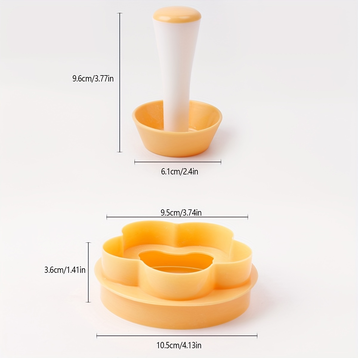 Cheers.US 2 Pcs Tart Shell Molds, Pastry Dough Tamper Kit Fruit