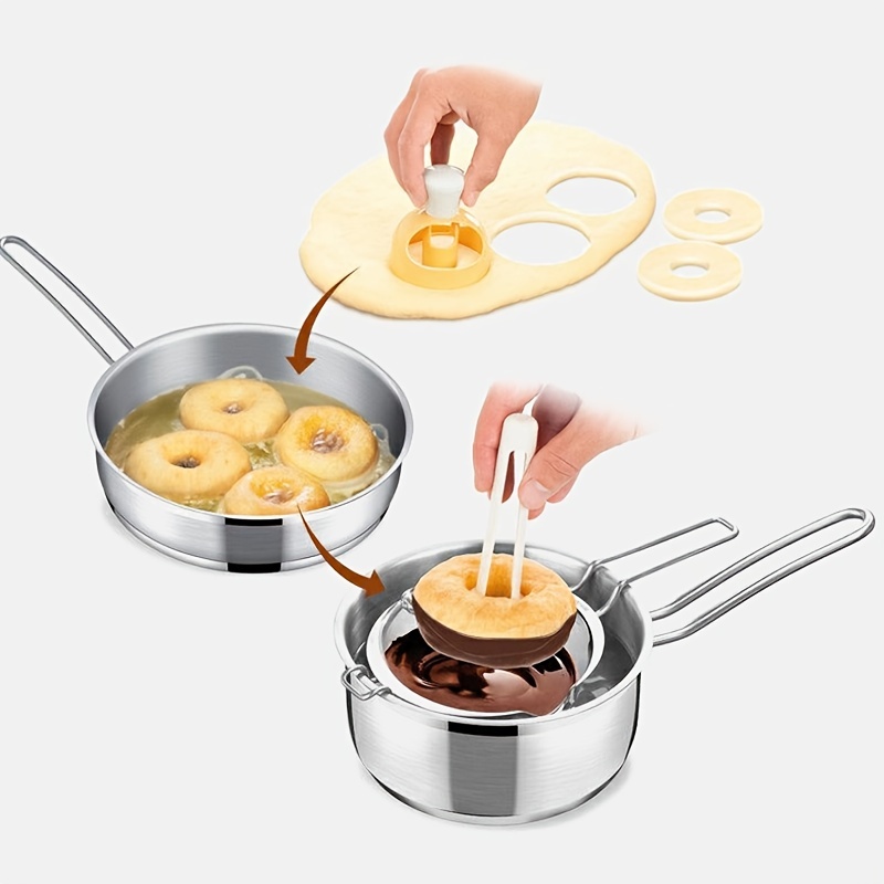 Donut Molds Cake Bread Cutters Biscuits Chocolate Stamper - Temu