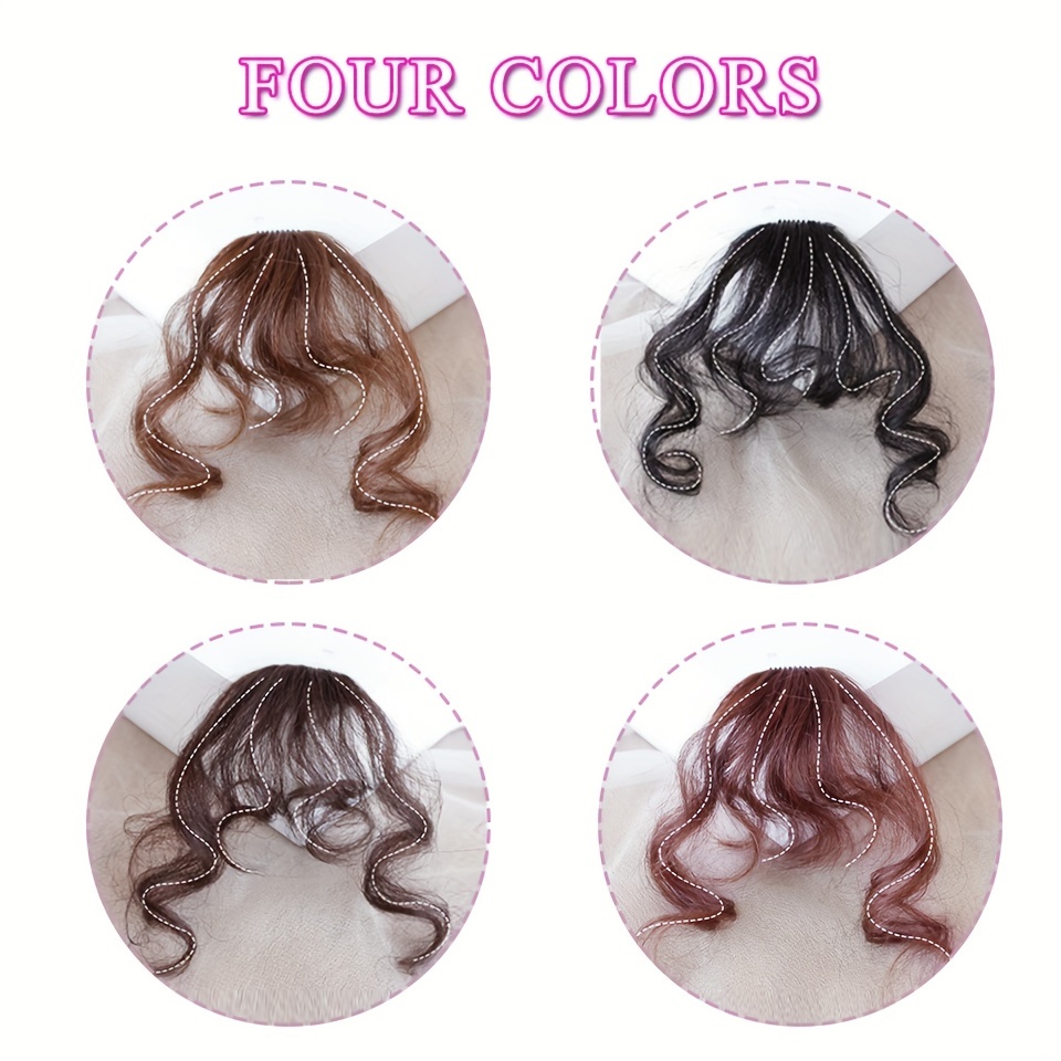 Fringe Clip In Curly Hair Bangs Hairpiece For Women Girls Synthesis Curly Hair  Middle Part Two Sides Bang Hair Piece Clip In Extensions Hair Accessories -  Temu Austria