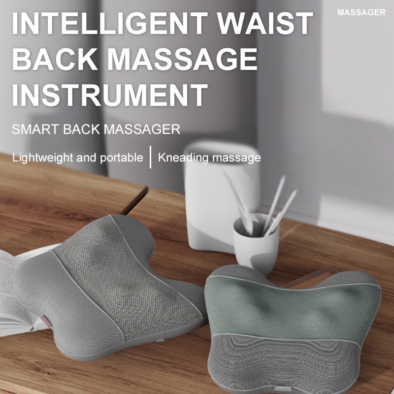 Shiatsu Neck Back Massager With Heat Deep Tissue 3d Kneading - Temu