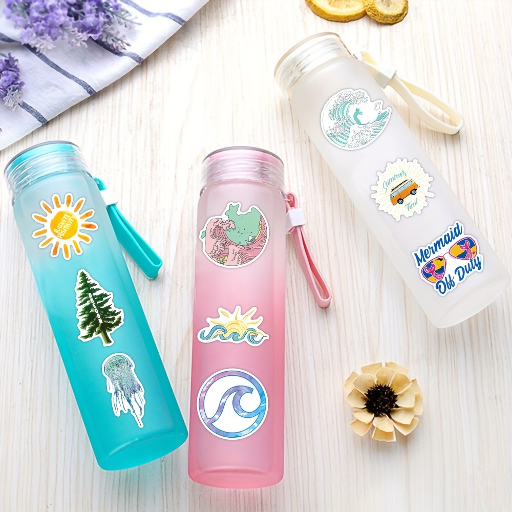 Sand Camping Stickers Pack, Waterproof Travel Wildlife Stickers For Water  Bottle Laptop Cup Car, Wilderness Nature Stickers - Temu