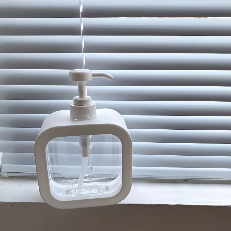 Portable Clear Pump Bottles Dispenser for Shampoo Lotion