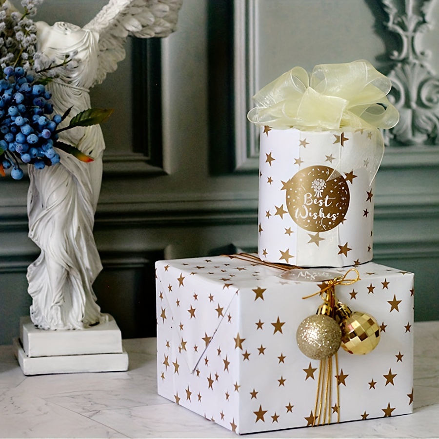Christmas Design Printed Tissue - Box and Wrap