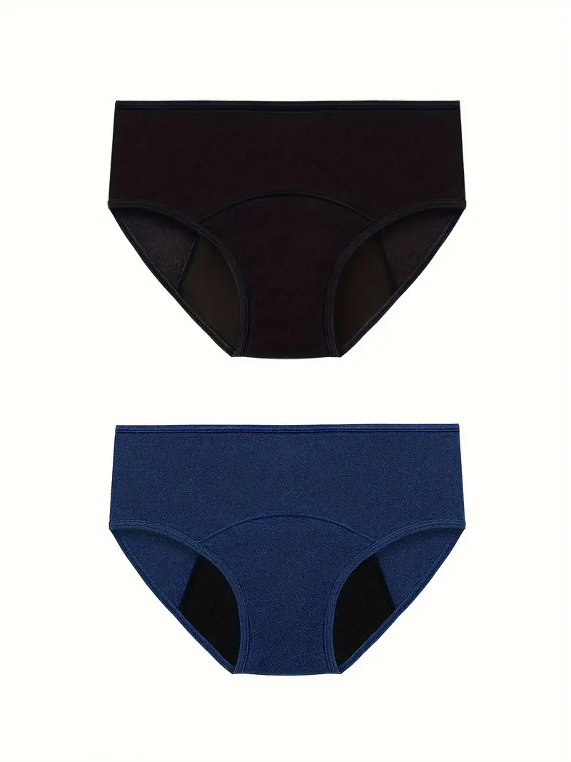 Plus Size Period Underwear Set Women's Plus Waist Leak - Temu