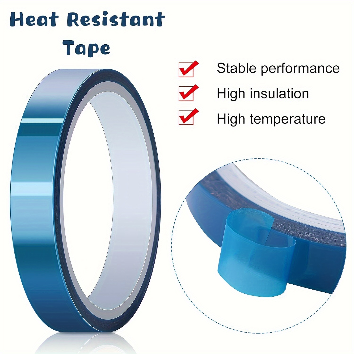 Heat Resistant Tape For Sublimation Clear Heat Press - Temu