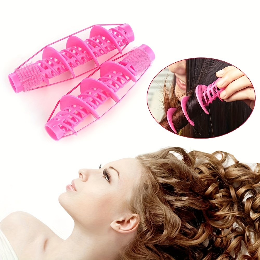 Shop Self Adhesive Spiral Hair Curling Rollers for Stylish Look