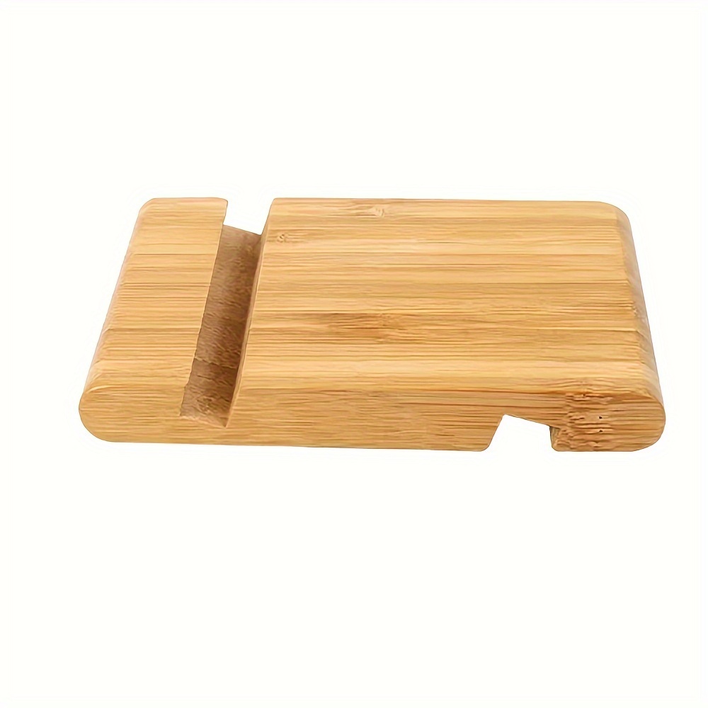 Mobile Phone Stand, Wooden Phone Holder With Wood And Double Design, Promotional Gift