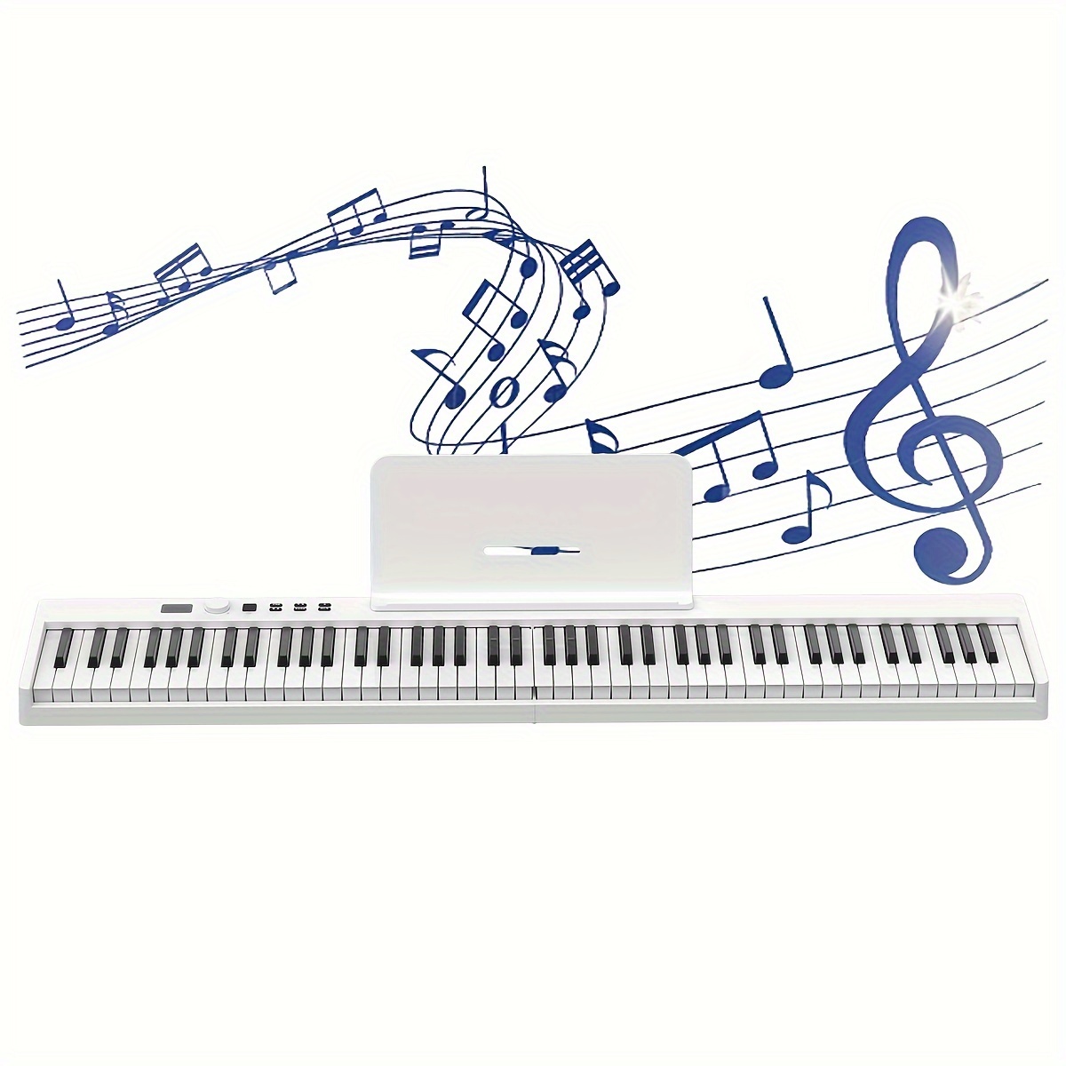 61 Teclas Teclado Piano Electrónico Inteligente Portátil - Temu