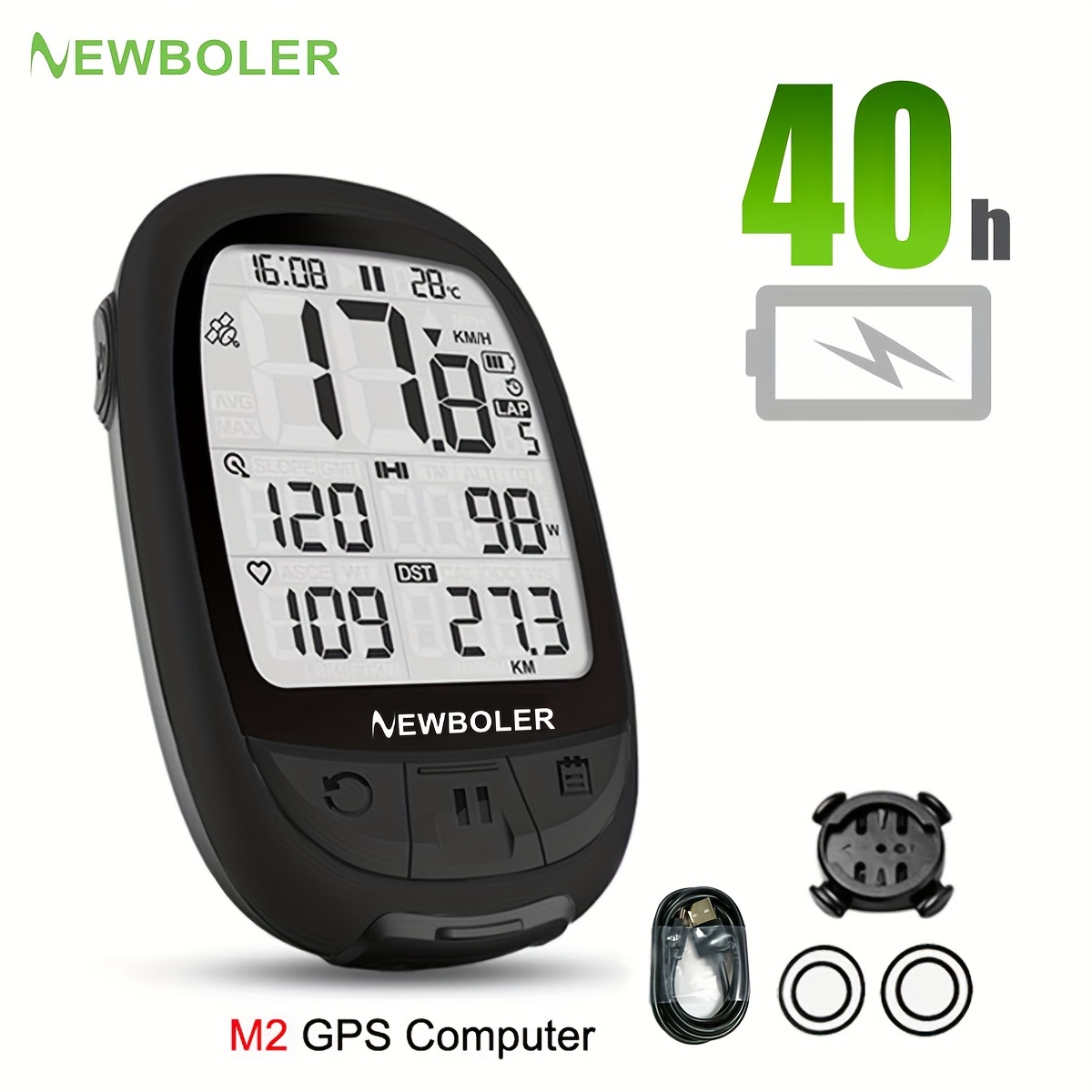 Acheter Ordinateur GPS de vélo étanche sans fil ANT +, compteur de