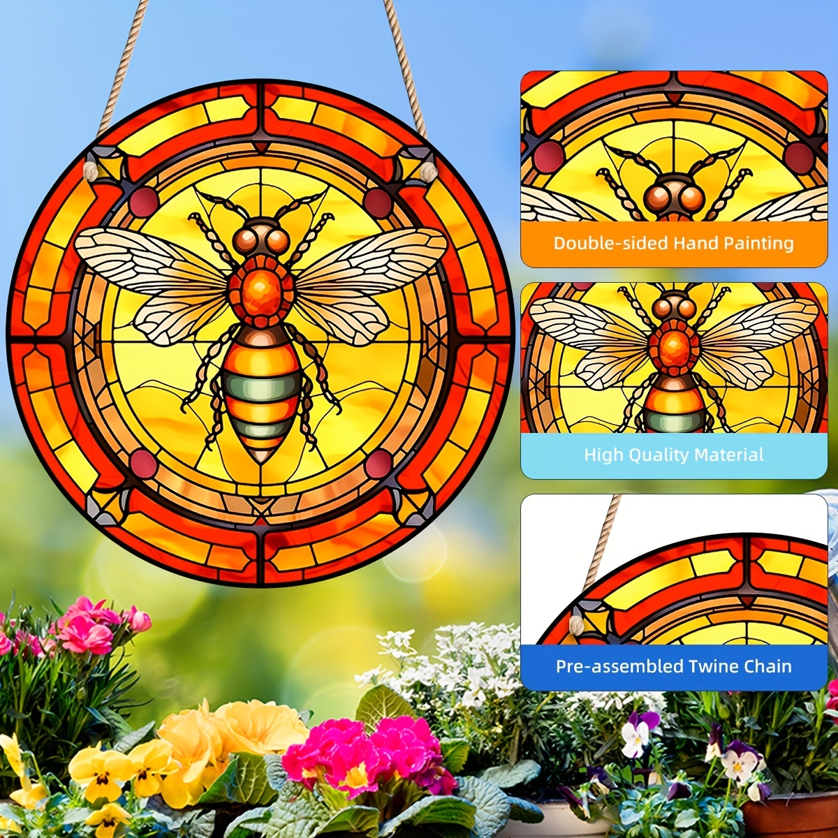 Bee Suncatcher - Temu