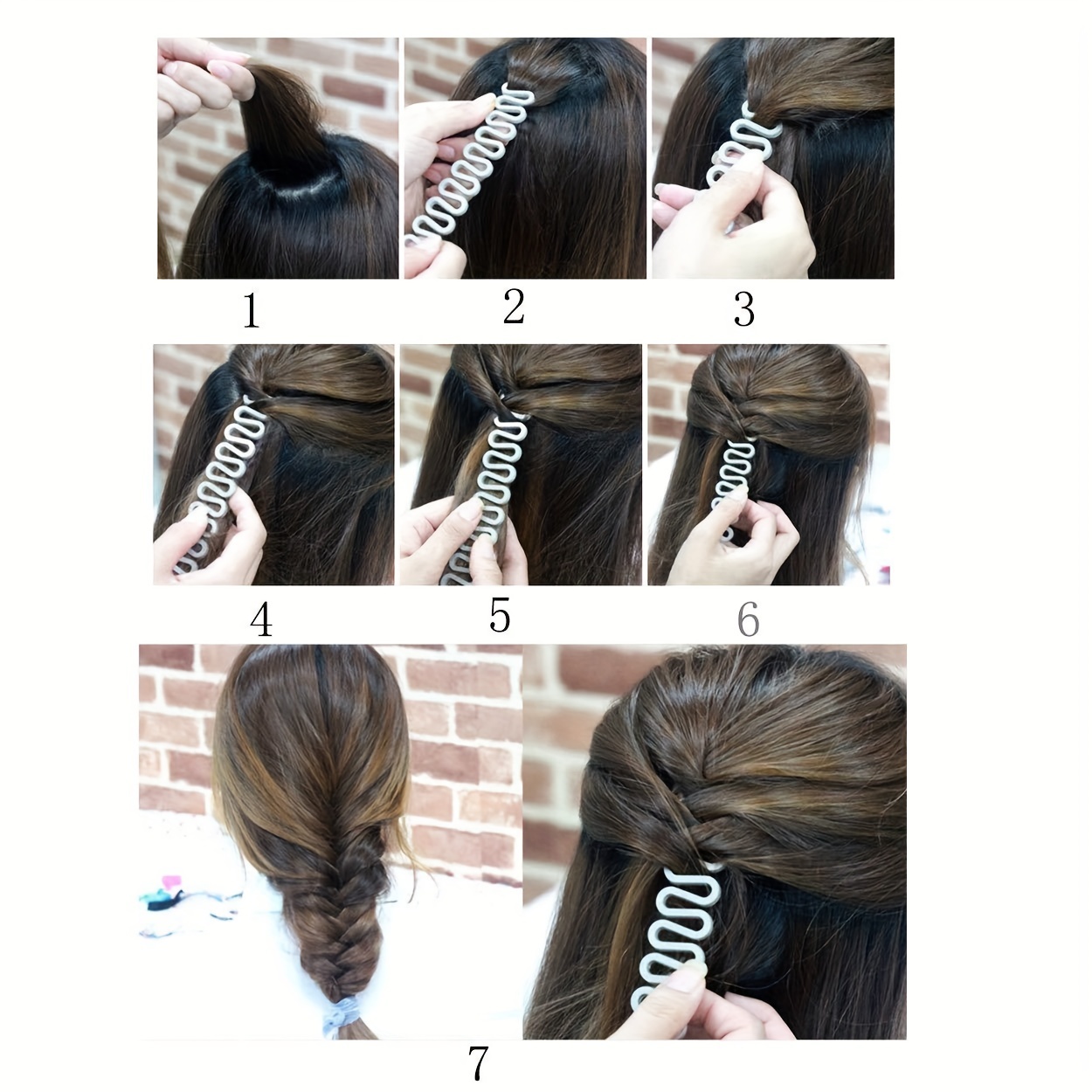 Vbestlife 4/9Pcs New Fashion Hair Bun Maker Braiding Styling Disk Twist Tools DIY Accessories 3Types,Hair Styling Accessories,Hair Braid Tools, Size