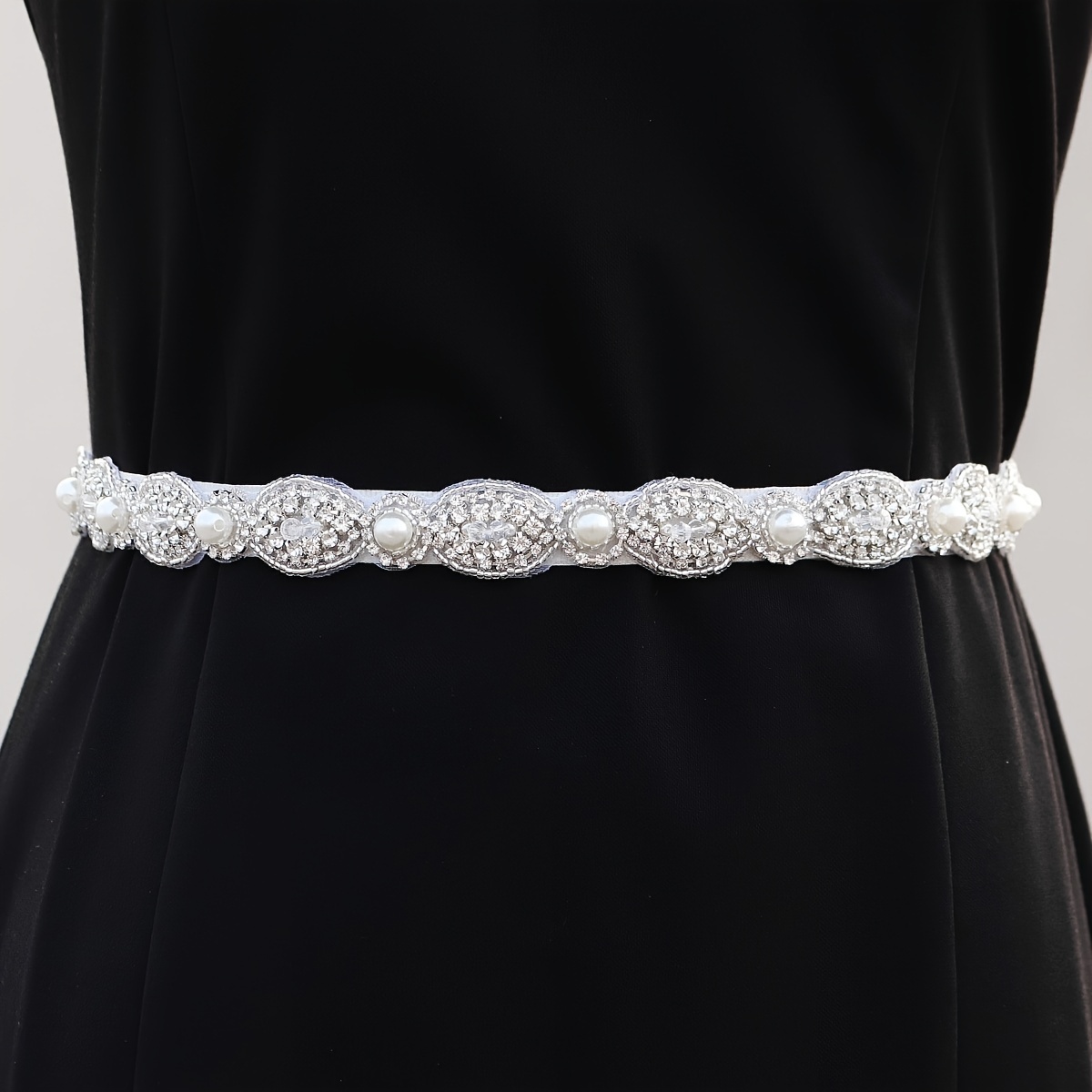 Women's Rhinestone Belt Bride Belts Bridal Sashes Wedding Accessories Belts  Crystal Wedding Belt for Evening Party Prom Gown Dress