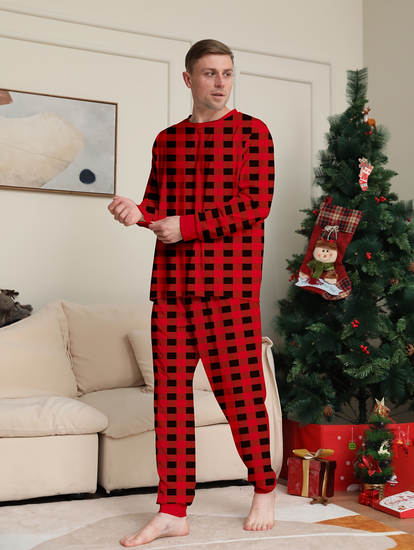 Happy zimbabwe Kwanzaa PJs Red Black