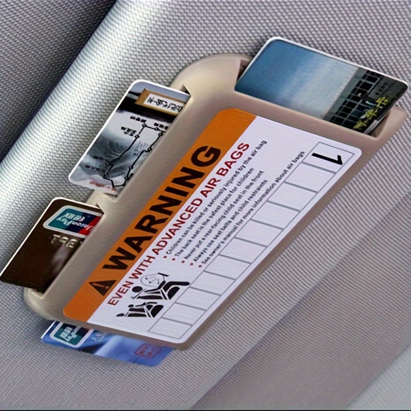 1 Stück Auto-Kartenhalter, Aufbewahrungskarten-Inserter, Auto