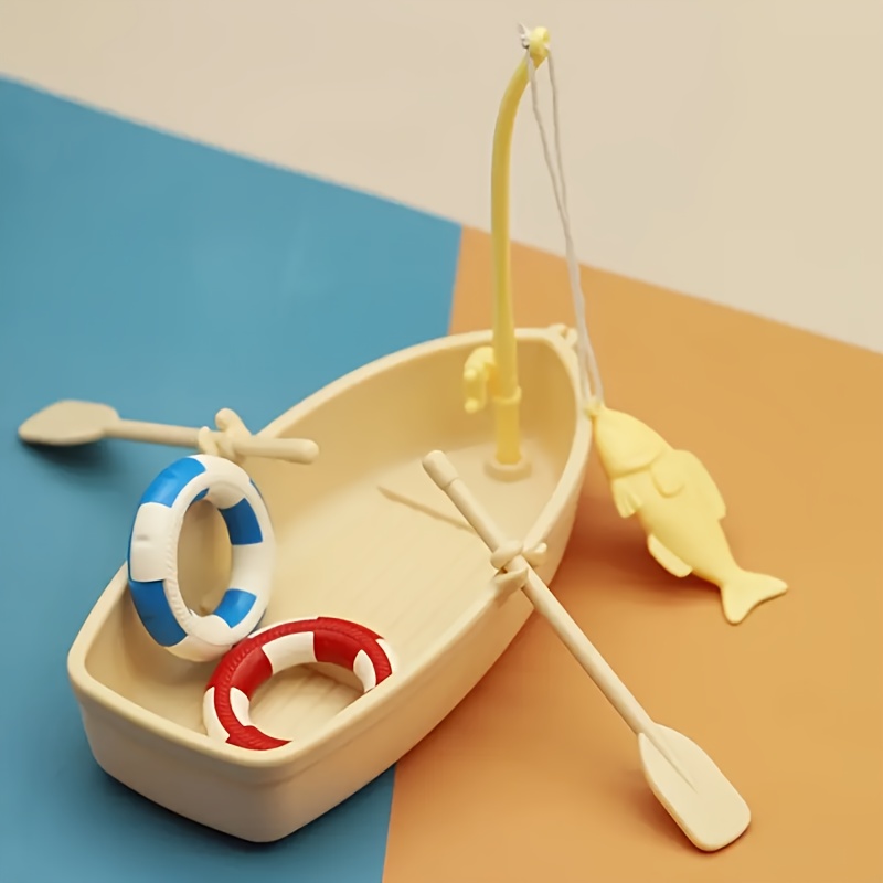 Water Play Small Boat For Children Baby Color Recognition - Temu