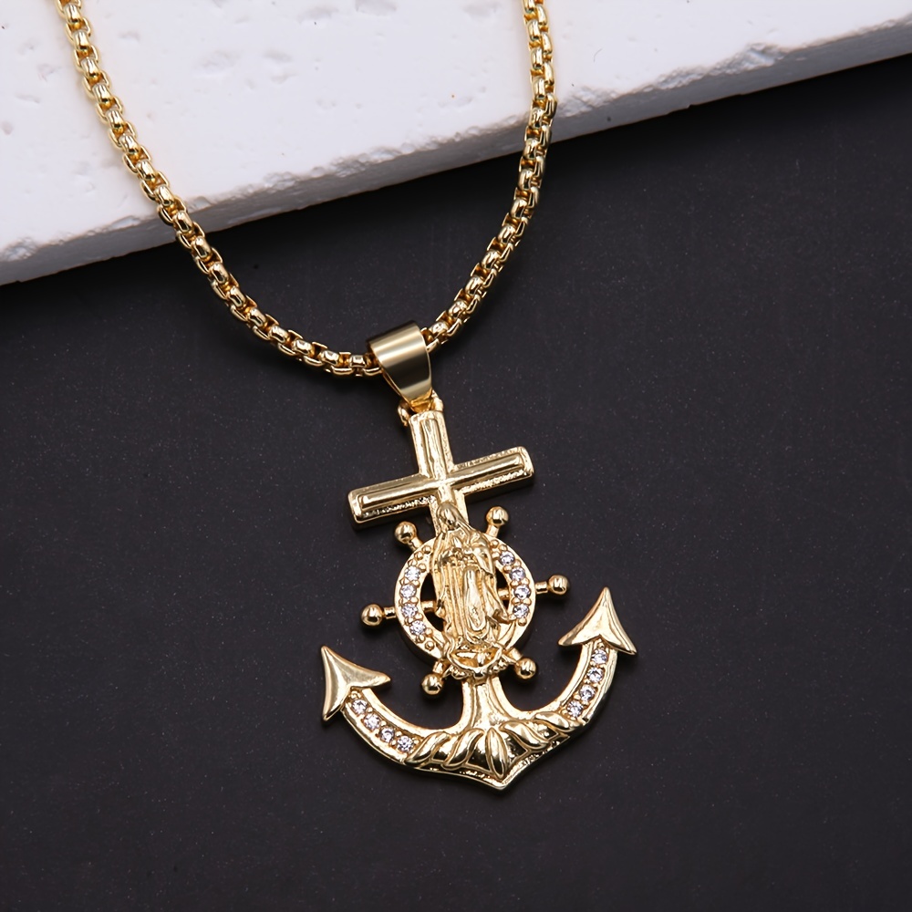 Anchor Pendant - Temu