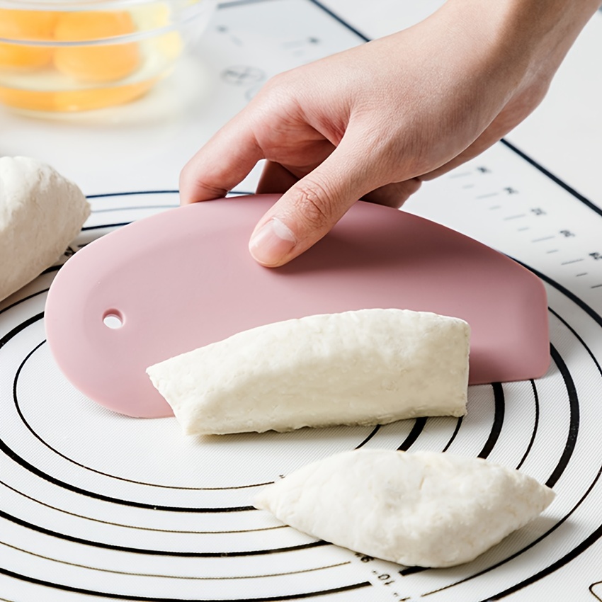 1pc Baking Tool Silicone Dough Scraper Cake Cream Spatula For Home Use