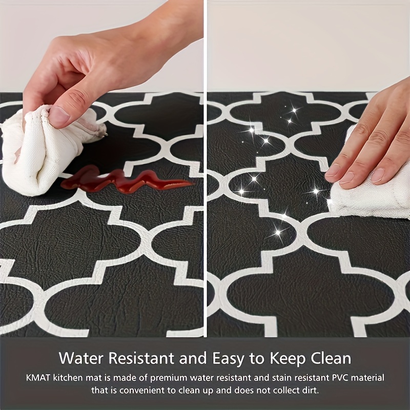 Anti Fatigue Kitchen Mat Non Slip Thickened Cushioned - Temu