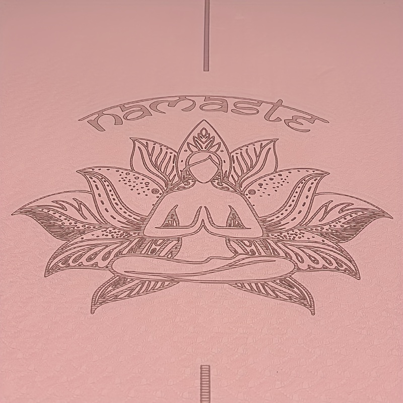 Colchoneta Plegable con 2 Empuñaduras y 4 Paneles para Gimnasia Casa Yoga  Fitness Entrenamiento Elongaciones Rosa y Violeta 240 x 120 x 5 cm