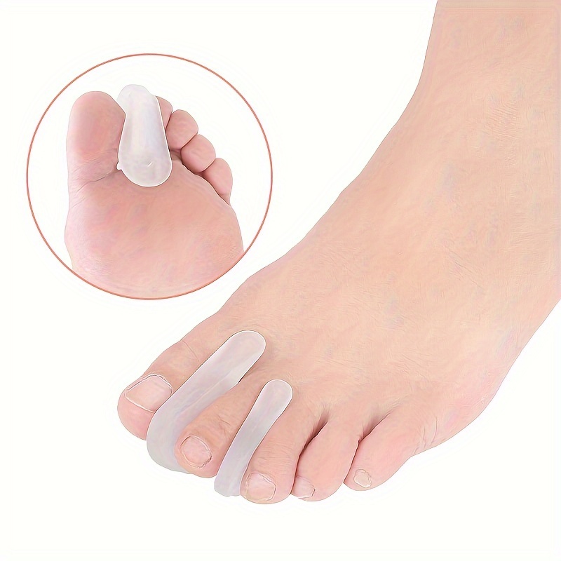 Paire Protection Gel Silicone Orteil Oignon Pied Hallux Valgus