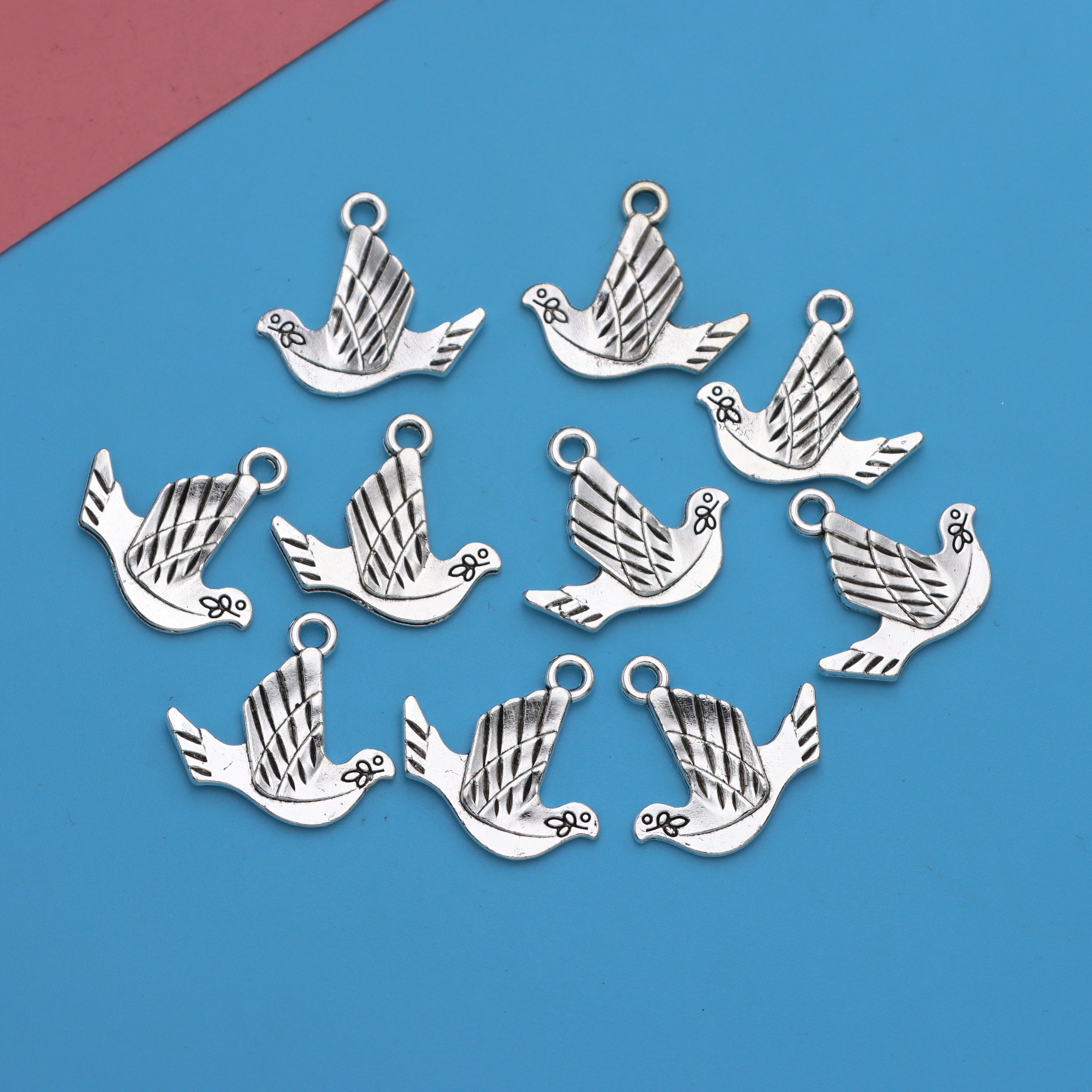 Dove on sale charms bulk