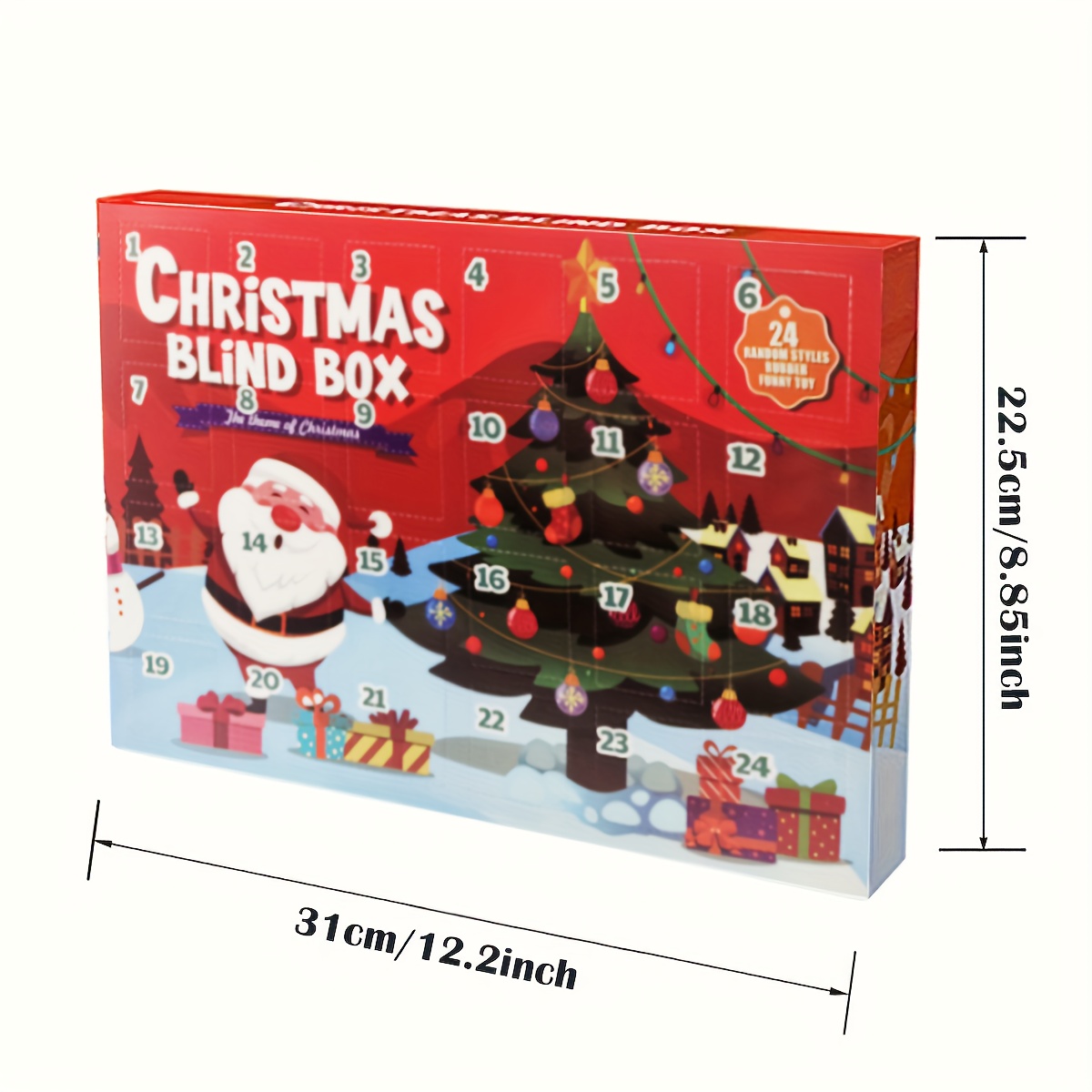 Christmas 24 Days Countdown Calendar Pull Back Car Toys Mini - Temu